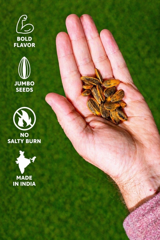 SNKZI BBQ Magic Jumbo Sunflower Seeds With Shell | 100g